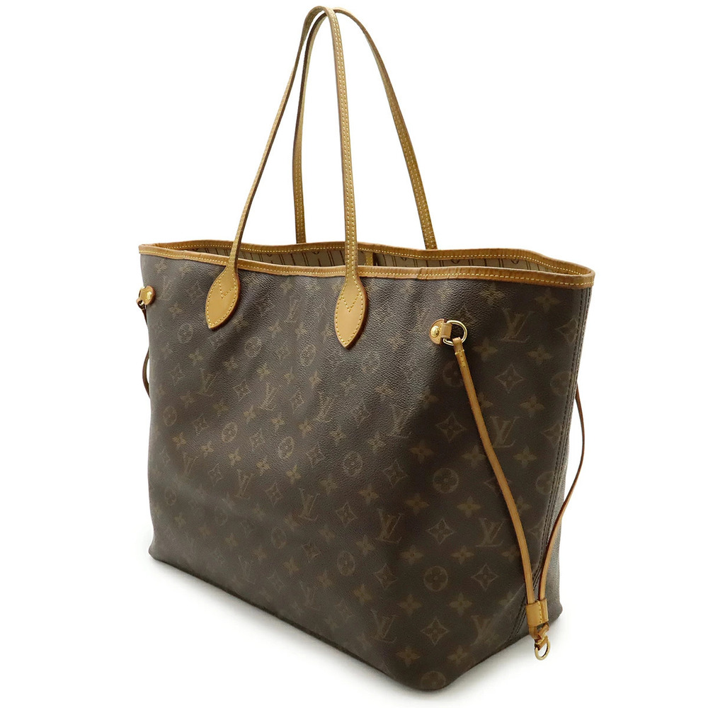 Louis Vuitton Tote Bag Neverfull Shoulder Monogram Brown